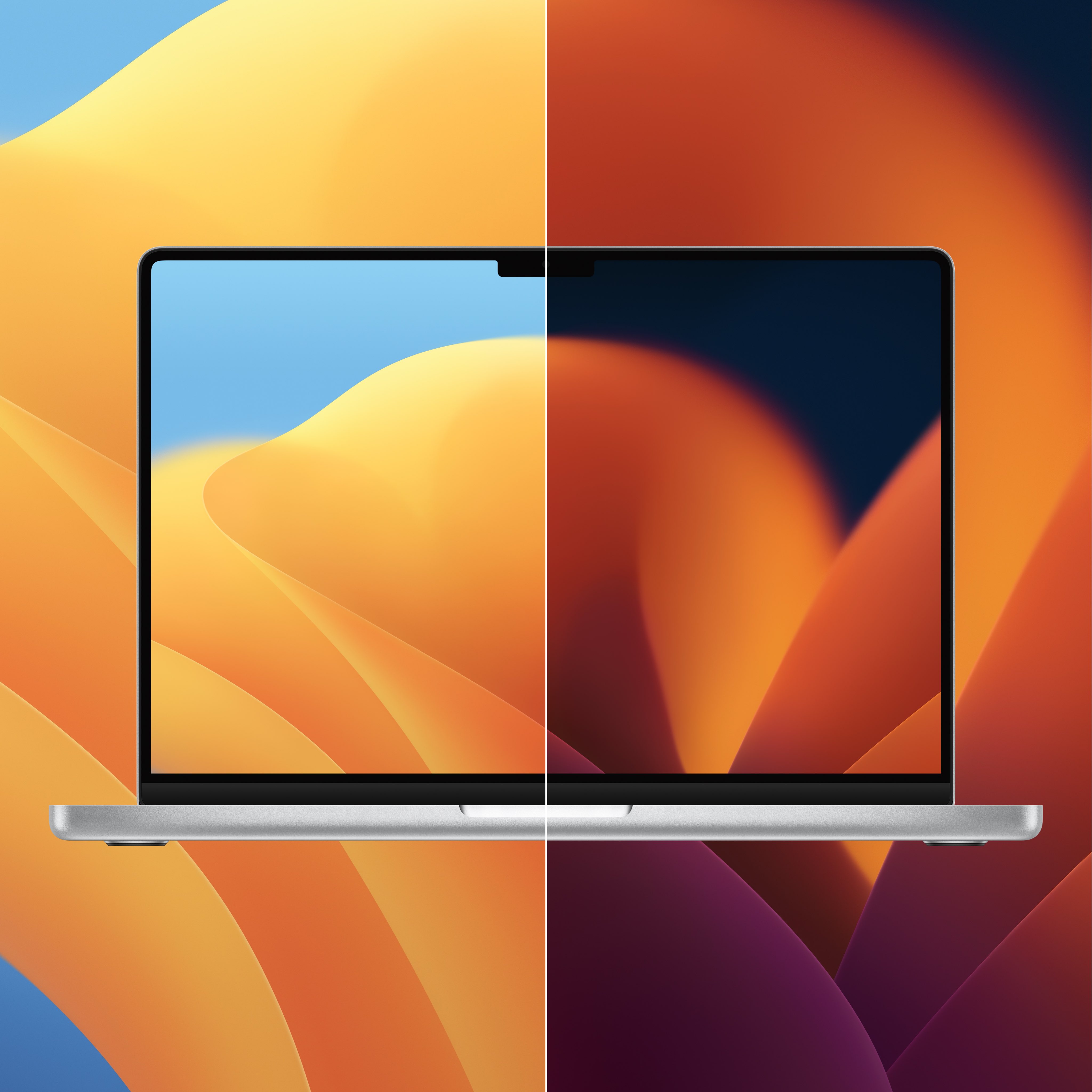 A app icon representing light and dark mode