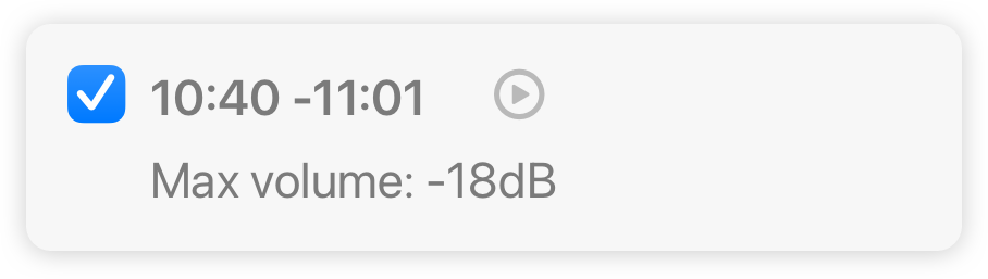 A Low volume result detected by pompom's smart search feature 