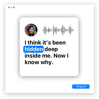 A popup window with an audiogram in it